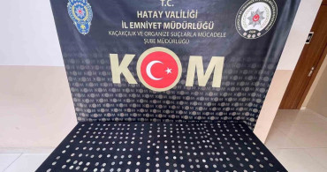 Ticari Takside Kaçak Tarihi Eser Ele Geçirildi
