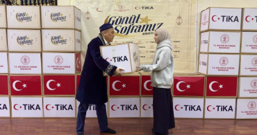 TİKA, Kazakistan'da 1400 Aileye Gıda Yardımı Yaptı