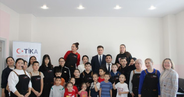 TİKA Kazakistan'daki Engelli Aileler İçin Aşçılık Eğitimi Başlattı