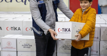 TİKA'dan Arnavutluk'ta Ramazan Yardımı