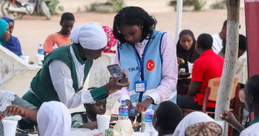 TİKA'nın Gambiya'daki İşitme Engelliler İçin Düzenlediği İftar Programı