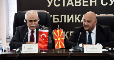 TİKA'nın Kuzey Makedonya Anayasa Mahkemesi'ne Donanım Desteği