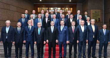 Tobb başkanı hisarcıklıoğlu, tcmb başkanı karahan ile görüştü