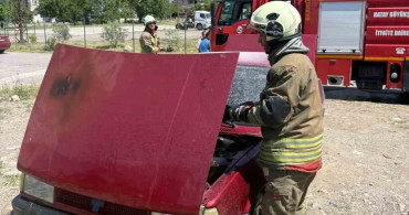 TOFAŞ Otomobilinde Yangın Paniği