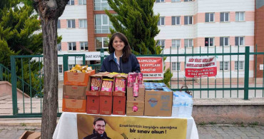 Tokat belediyesi yks maratonunda gençleri ve ailelerini yalnız bırakmadı