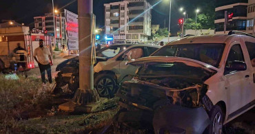 Tokat'ın Niksar ilçesinde zincirleme trafik kazası: 5 yaralı