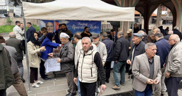 Tokat'ta Alparslan Türkeş İçin Mevlit ve Lokma İkramı