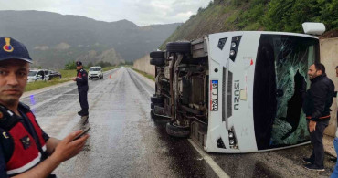 Tokat'ta Cenaze Dönüşü Kaza: 4 Yaralı