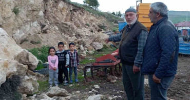 Tokat'ta Heyelan Panik Yarattı