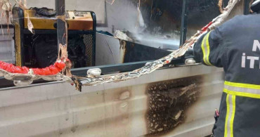 Tokat’ta Kamyonette Yangın Paniğe Neden Oldu