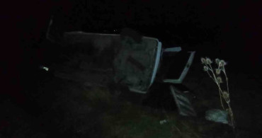 Tokat'ta Minibüs Devrildi: 1 Yaralı