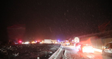 Tokat'ta Yoğun Kar Yağışı Devam Ediyor