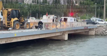 Tokat'taki Taşkın Riskine Karşı Önlem: Çedaş Köprüsü Yıkılıyor