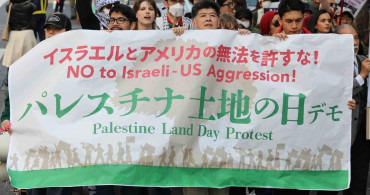 Tokyo'da Filistin'e Destek Yürüyüşü