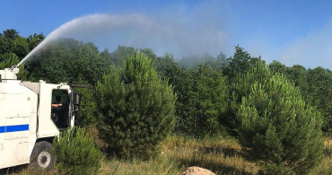 TOMA’lardan Yangına Müdahale