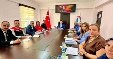 Tomarza’da bağımlılıkla mücadele kurul toplantısı yapıldı