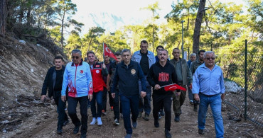 Topçu Yüzbaşı Mustafa Ertuğrul Aker Kemer'de Anıldı
