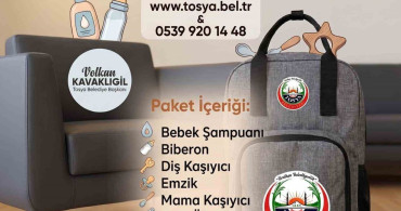 Tosya Belediyesi'nden Yeni Doğan Destek Paketi