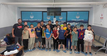 Tosya'da Çorumlu Öğrenciler Havuz Keyfi Yaşadı