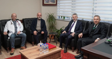 Trabzon Valisi Tahir Şahin, Özel İmperial Hastanesi'ni Ziyaret Etti