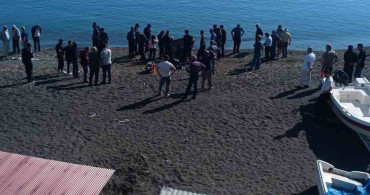 Trabzon'da denize giren işçinin cansız bedenine ulaşıldı