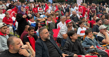 Trabzon’da milli maç heyecanı yerine hüznü yaşandı