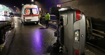 Trabzon'da Otomobil Kazası: 2 Yaralı