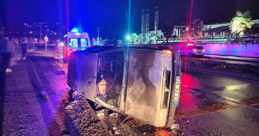 Trabzon'da Trafik Kazası: İki Yaralı