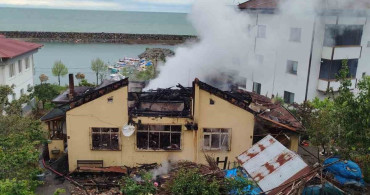 Trabzon'da Yangın Felaketi: 2,5 Ton Fındık Yok Oldu