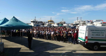 Trabzonlu Balıkçı Cüneyt Varlık Son Yolculuğuna Uğurlandı