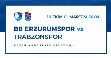 Trabzonspor, Erzurumspor ile hazırlık maçı yapacak