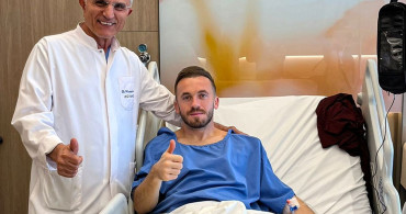 Trabzonspor'da Edin Visca Ameliyat Oldu