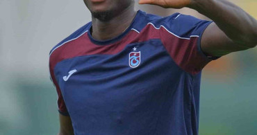 Trabzonspor'da Onuachu, yeni sezon hazırlıklarına katıldı