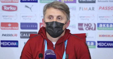 Trabzonspor'da Orhan Ak Giresunspor Beraberliğinin Ardından Konuştu