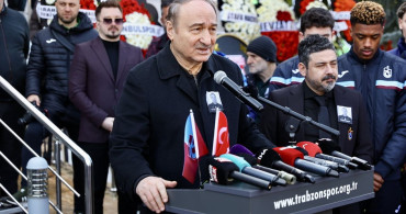 Trabzonspor'da Orhan Kaynak İçin Tören Düzenlendi