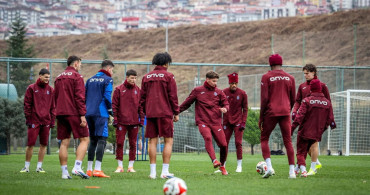 Trabzonspor'un Gaziantep FK Maçına Hazırlıkları Sürüyor