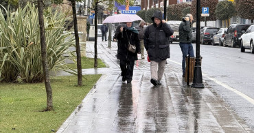 Trakya Bölgesinde Sağanak Yağışlar Etkili
