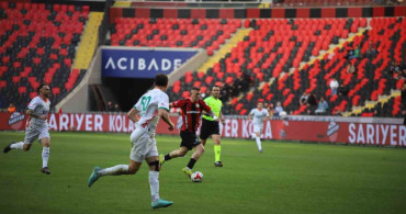 Trendyol Süper Lig'de Alanyaspor, Gaziantep FK'yi 1-0 Geçti