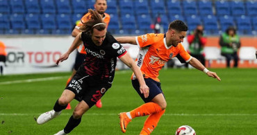 Trendyol Süper Lig'de RAMS Başakşehir Gençlerbirliği'ni Yeniyor