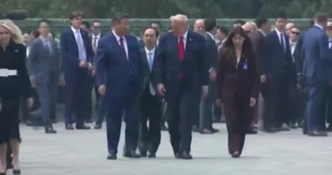 Trump ve Xi Cennet Tapınağı'nda Buluştu