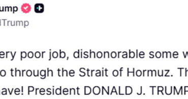 Trump'tan İran'a Hürmüz Boğazı Uyarısı