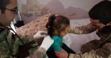 TSK'dan Afrin'deki Sivillere Yardım Eli