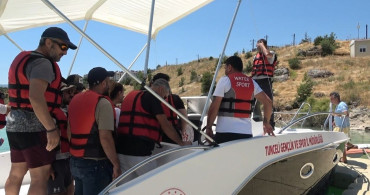 Tunceli’de amatör denizcilik eğitimi ilk kez gerçekleştirildi