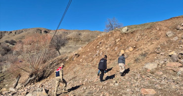 Tunceli'de Heyelan Riski ve Toratlı Köyü Açıklaması