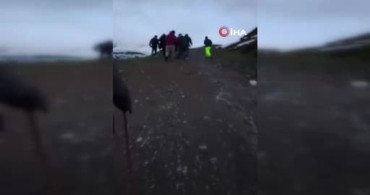 Tunceli'de Mağarada Mahsur Kalan Vatandaş 11 Saatte Kurtarıldı