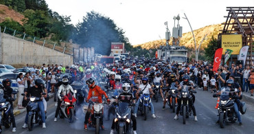 Tunceli'de MamekiFest Kapsamında Motosiklet Turu Düzenlendi