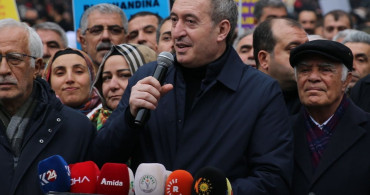 Tuncer Bakırhan Diyarbakır’da Yürüyüşe Katıldı