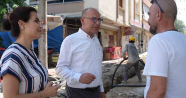Turgutlu’da altyapı seferberliği devam ediyor