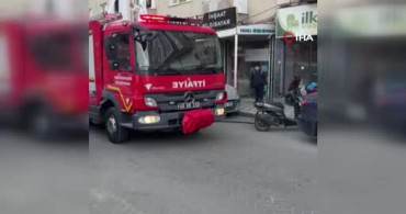 Turgutlu'da Çamaşır Makinesinden Yangın Çıktı