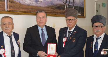 Turgutlu'da Kahraman Gazinin Madalya Töreni